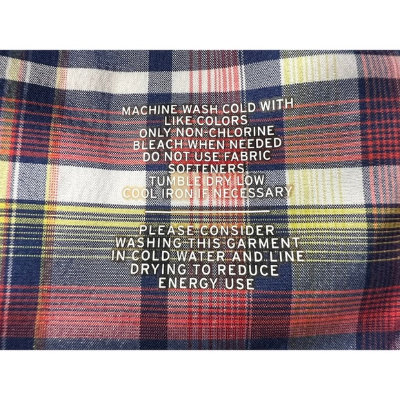 REI Co-op Women's Medium Blue Plaid Button Up Vented Hiking Shirt Roll Tab L/S - Picture 10 of 11